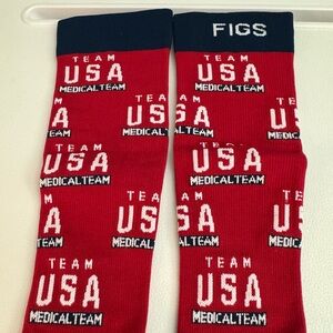 FIGS Red Team USA Medical Team Socks